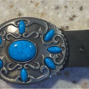Western belt buckle and belt m/l
